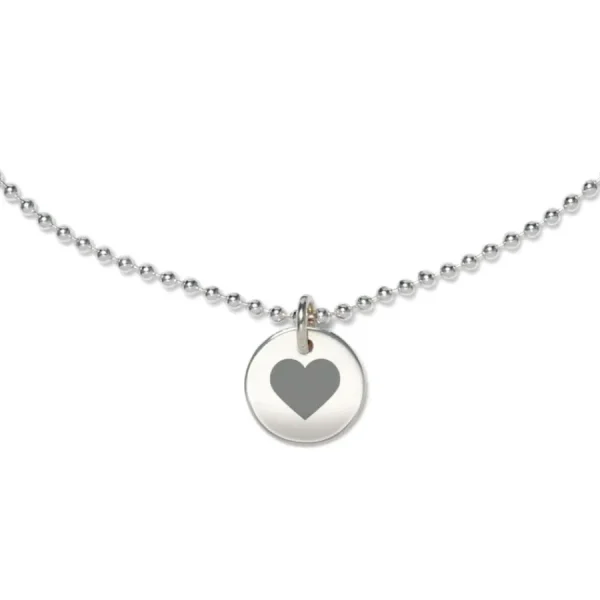 Halsketten*Beka & Bell 5024 Halskette mit Anhänger Brautschwester-Herz Sterling-Silber