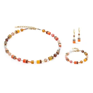 Armbänder & Armreife*Coeur de Lion Armband GeoCube® Iconic Sunset Gold-Ton 2838/30-0211