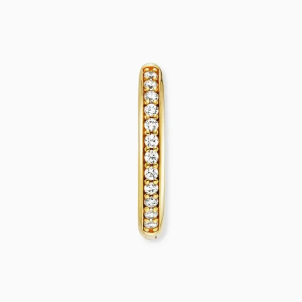 Ohrschmuck*Engelsrufer Creolen Damen Lola Zirkonia Vergoldet ERE-LOLA-ZI-G-CR-16