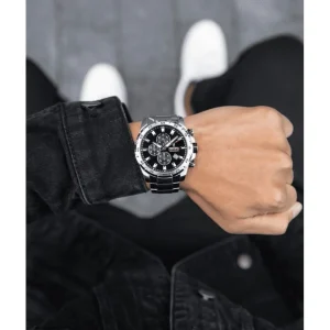 Herren Uhren Chronograph*Festina F20463/4 Herren-Uhr Chrono Sport 2021 Chronograph Quarz Edelstahl-Armband