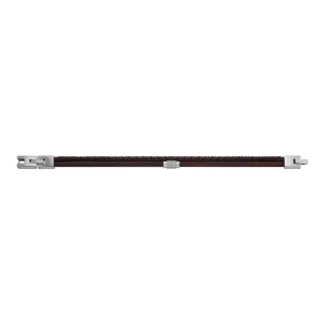Armbänder*Fossil JF04702040 Armband Herren Multi-Strang Leder Braun Edelstahl 18,5 cm
