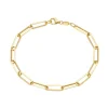 Armbänder & Armreife* Karat 92031050190 Armband Damen Ankerkette Glanz 585/- Gelbgold 19 cm