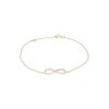 Armbänder & Armreife* Karat 92011340 Armband Damen Infinity Unendlichkeit 375/- Gelb-Gold