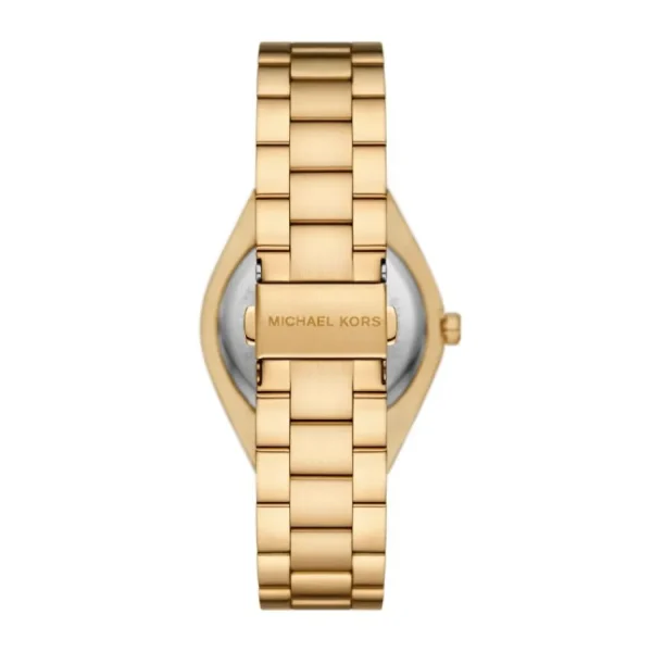 Damen Designer Uhren*Michael Kors MK7460 Damen-Uhr Lennox Quarz Edelstahl-Armband Goldton