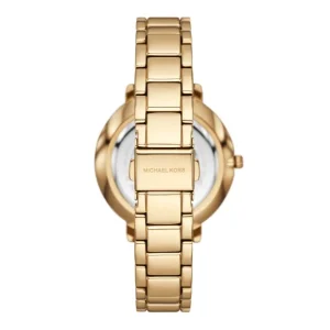 Damen Designer Uhren*Michael Kors MK4666 Damen-Uhr Pyper Analog Quarz mit Edelstahl-Armband Goldton