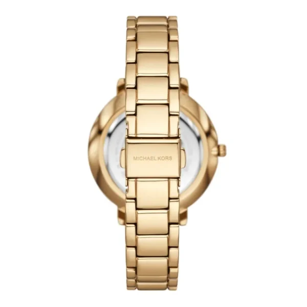 Damen Designer Uhren*Michael Kors MK4666 Damen-Uhr Pyper Analog Quarz mit Edelstahl-Armband Goldton