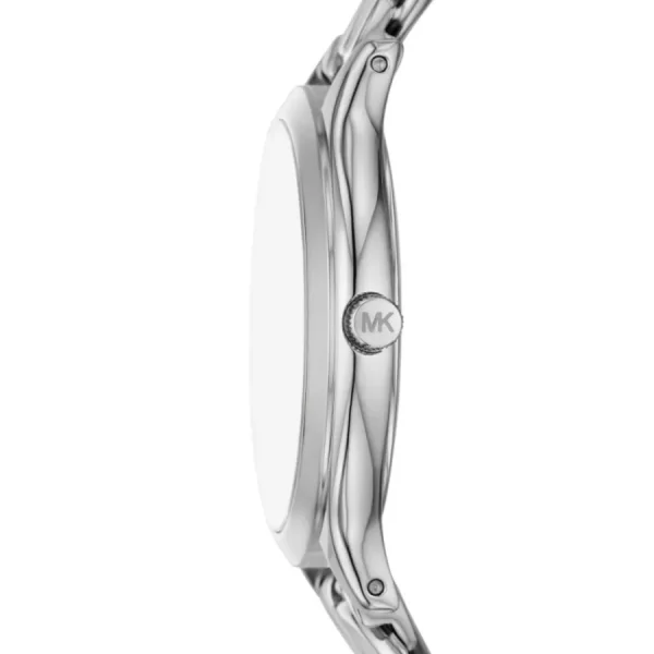 Damen Designer Uhren*Michael Kors MK7474 Damen-Uhr Slim Runway Analog Quarz Edelstahl-Band