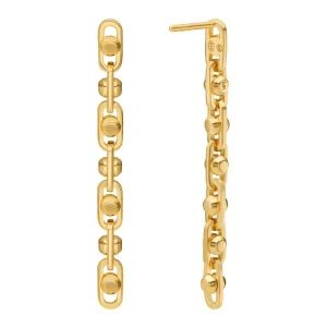 Ohrschmuck*Michael Kors MKC171000710 Ohrringe Damen Astor Sterlingsilber Goldton