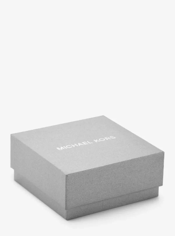 Halsketten*Michael Kors MKC1641AN710 Halskette Zwei Herzen Zirkon Silber Goldton