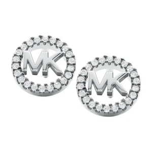 Ohrschmuck*Michael Kors MKC1247AN040 Ohrstecker Damen Logo Pavé Zirkonia Sterling-Silber