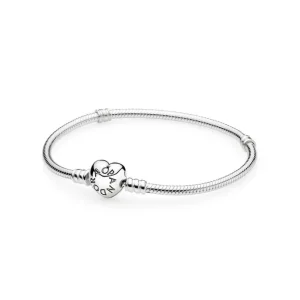 Armbänder & Armreife*Pandora 590719 Armband Damen Moments Herz Verschluss Silber