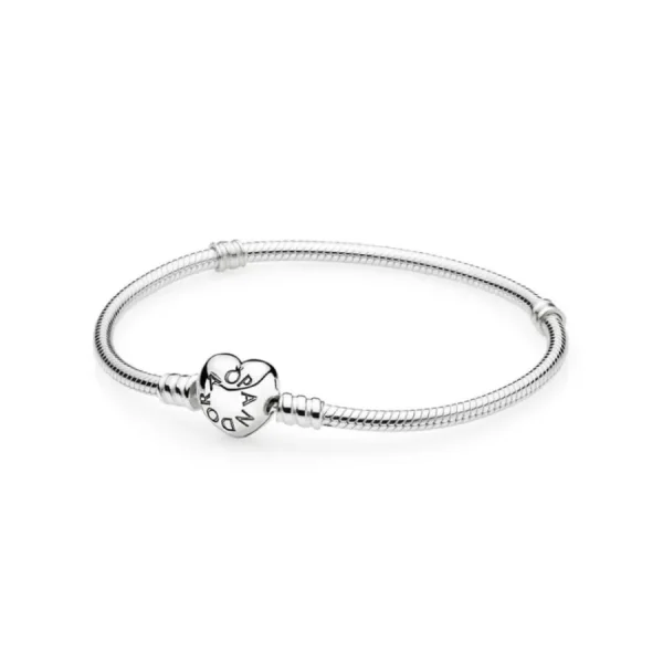 Armbänder & Armreife*Pandora 590719 Armband Damen Moments Herz Verschluss Silber