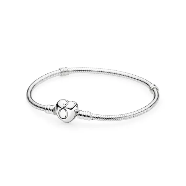 Armbänder & Armreife*Pandora 590719 Armband Damen Moments Herz Verschluss Silber