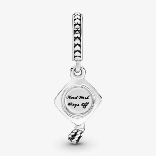 Anhänger*Pandora 791892 Charm-Anhänger Damen Schulabschluss-Mütze Sterling-Silber