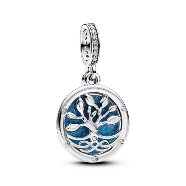 Anhänger*Pandora Charm-Anhänger Leuchtender Unendlichkeitsbaum Silber 793599C01