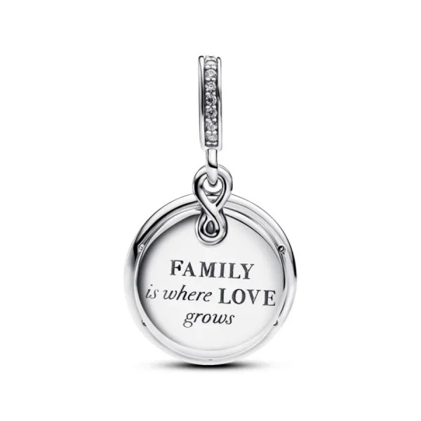 Anhänger*Pandora Charm-Anhänger Leuchtender Unendlichkeitsbaum Silber 793599C01