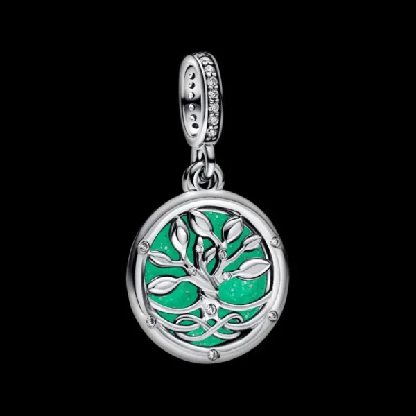 Anhänger*Pandora Charm-Anhänger Leuchtender Unendlichkeitsbaum Silber 793599C01