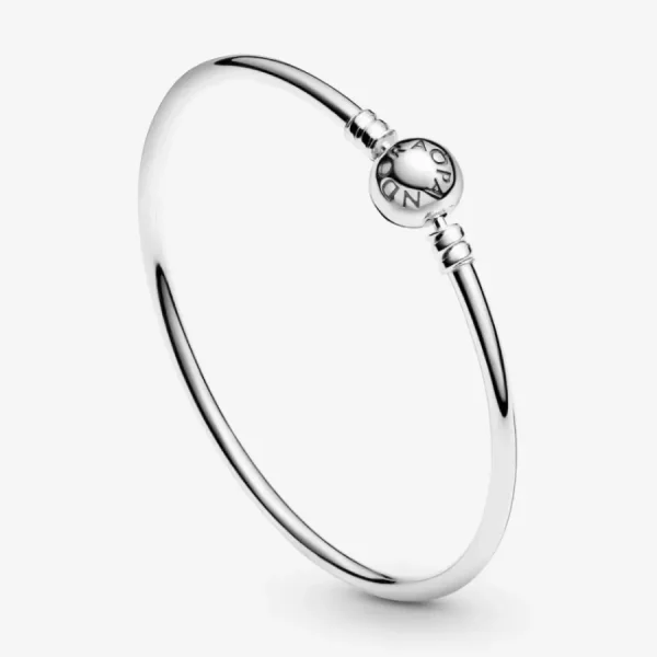 Armbänder & Armreife*Pandora 590713 Charm-Armreif Damen mit Kugelverschluss Silber
