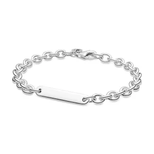 Armbänder & Armreife*Pandora 599523C01 Armband Damen Gravur Plättchen Sterling-Silber