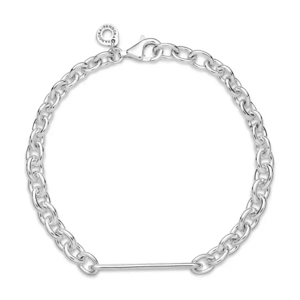 Armbänder & Armreife*Pandora 599523C01 Armband Damen Gravur Plättchen Sterling-Silber