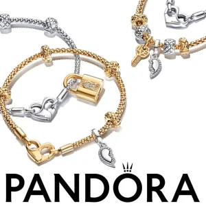 Armbänder & Armreife*Pandora 562731C00 Armband Damen Moments Studded Chain Vergoldet