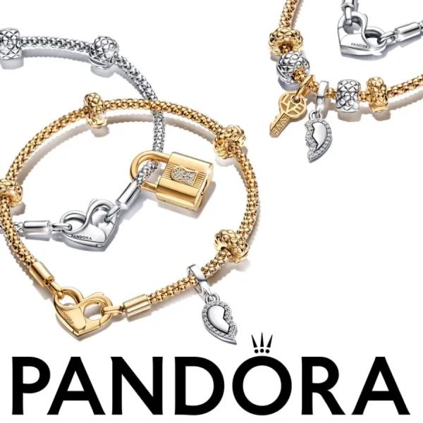 Armbänder & Armreife*Pandora 562731C00 Armband Damen Moments Studded Chain Vergoldet