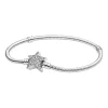 Armbänder & Armreife*Pandora 599639C01 Armband Moments Asymmetrischer Stern-Verschluss Silber