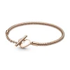Armbänder & Armreife*Pandora 589285C00 Armband Moments Herz T-Verschluss 14k Rosé Vergoldet