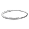 Armbänder & Armreife*Pandora 592313C01 Armreif Damen Signature I-D Pavé Sterling-Silber