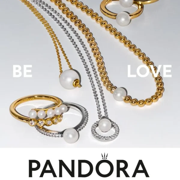 Anhänger*Pandora 793212C01 Charm Blühende Rose Rosafarben Sterling-Silber
