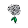 Anhänger*Pandora 793201C01 Charm Funkelnde Blühende Rose Zirkon Sterling-Silber