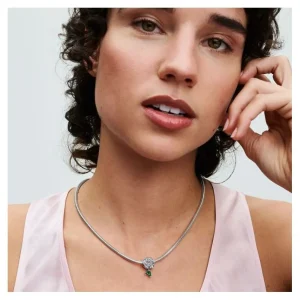Anhänger*Pandora 793201C01 Charm Funkelnde Blühende Rose Zirkon Sterling-Silber