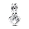 Anhänger*Pandora 793232C01 Charm-Anhänger Damen Teilbar Für Immer & Ewig Silber