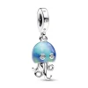 Anhänger*Pandora 792704C01 Charm-Anhänger Damen Farbwechselnde Qualle Sterling-Silber