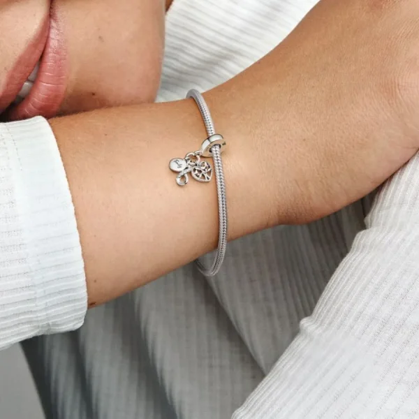 Anhänger*Pandora 792201C01 Charm-Anhänger Damen Family Infinity Triple Sterling-Silber