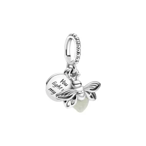 Anhänger*Pandora 799352C01 Charm-Anhänger Damen Glühwürmchen Sterling-Silber
