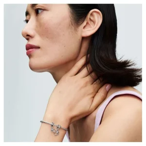 Anhänger*Pandora 793232C01 Charm-Anhänger Damen Teilbar Für Immer & Ewig Silber