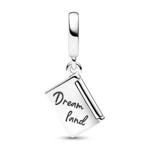Anhänger*Pandora 792680C01 Charm-Anhänger Damen Aufklappbarer Reisepass Sterling-Silber