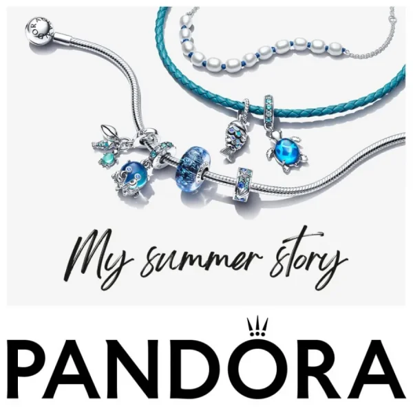 Anhänger*Pandora 791676C01 Charm-Anhänger Damen Farbwechselndes Chamäleon Sterling-Silber