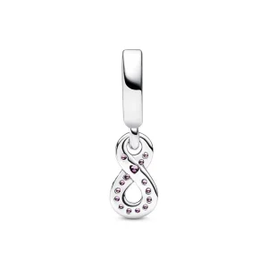 Anhänger*Pandora 792766C01 Charm-Anhänger Damen Funkelnder Unendlichkeit Kristalle Silber