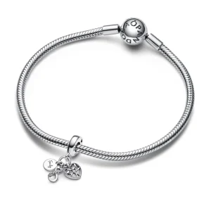 Anhänger*Pandora 792201C01 Charm-Anhänger Damen Family Infinity Triple Sterling-Silber