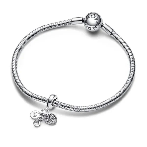 Anhänger*Pandora 792201C01 Charm-Anhänger Damen Family Infinity Triple Sterling-Silber