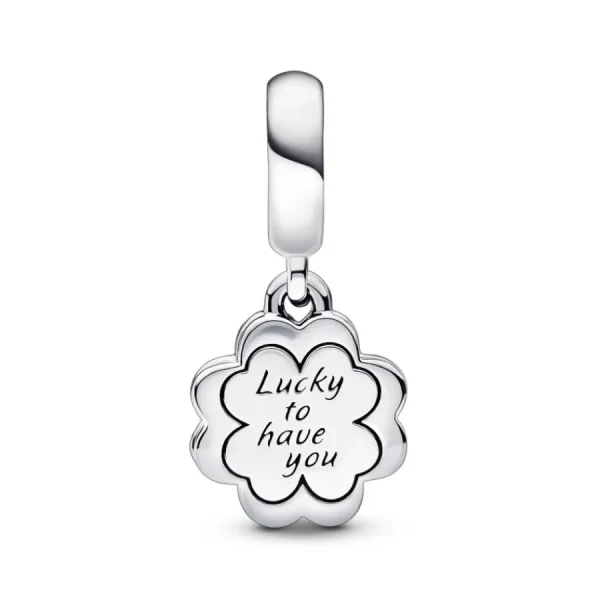 Anhänger*Pandora 792245C01 Charm-Anhänger Damen Kleeblatt Freundschaft Sterling-Silber