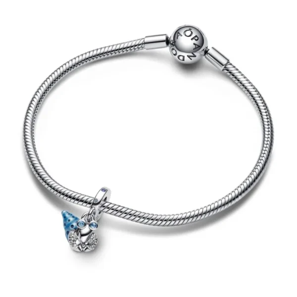 Anhänger*Pandora 792700C01 Charm-Anhänger Glow In The Dark Einsiedlerkrebs Sterlingsilber