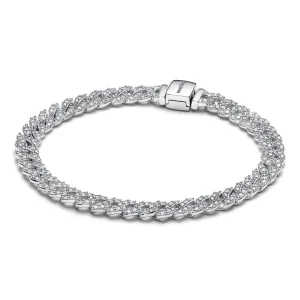 Armbänder & Armreife*Pandora 593008C01 Gliederarmband Damen Timeless Pavé Zirkonia Sterling-Silber