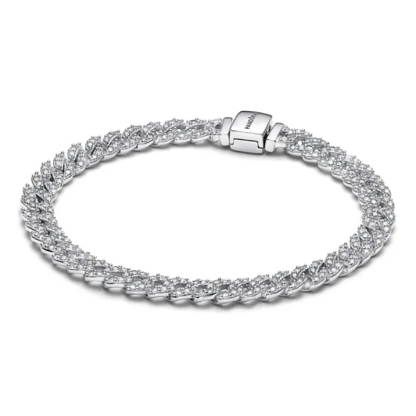 Armbänder & Armreife*Pandora 593008C01 Gliederarmband Damen Timeless Pavé Zirkonia Sterling-Silber