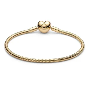 Armbänder & Armreife*Pandora 563050C00 Gliederarmband Damen Herz-Verschluss Vergoldet