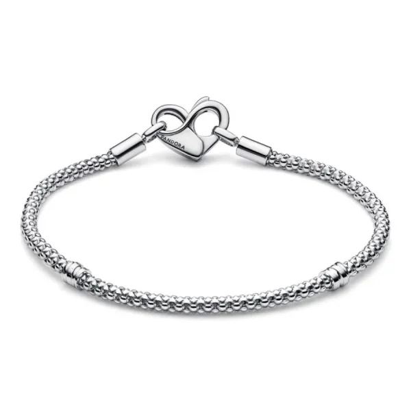 Armbänder & Armreife*Pandora 592453C00 Gliederarmband Damen Moments Herz Sterlingsilber