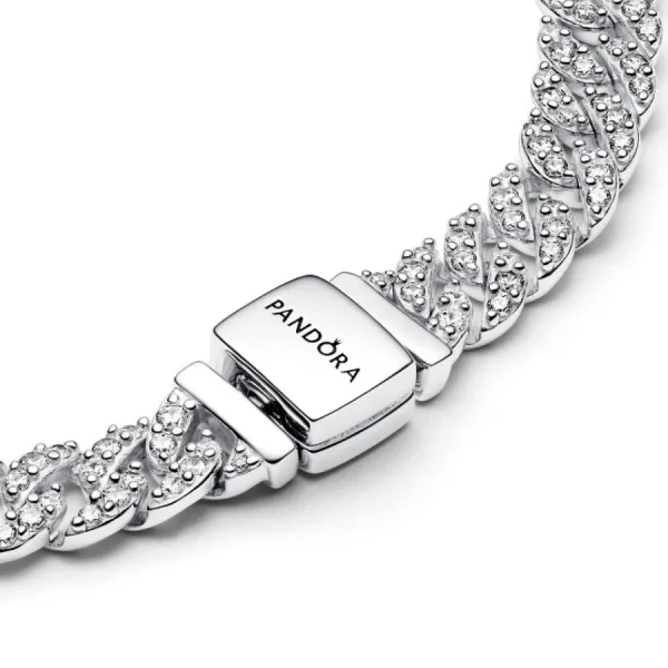 Armbänder & Armreife*Pandora 593008C01 Gliederarmband Damen Timeless Pavé Zirkonia Sterling-Silber