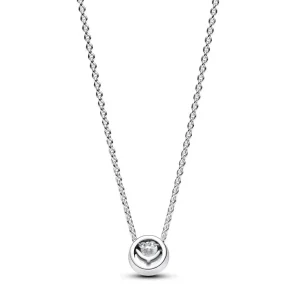 Halsketten*Pandora 391174C01 Kette mit Anhänger Damen Strahlenkranz Zirkon Silber